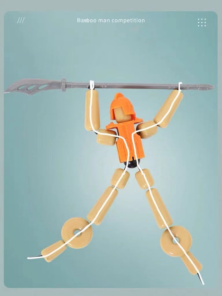 Full Bamboo-Man Fight Set | ATB1