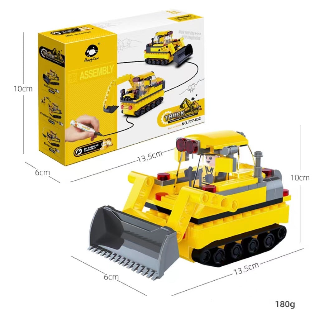 Marker Route Inductive Building Block Car | DIY | ATCAR1