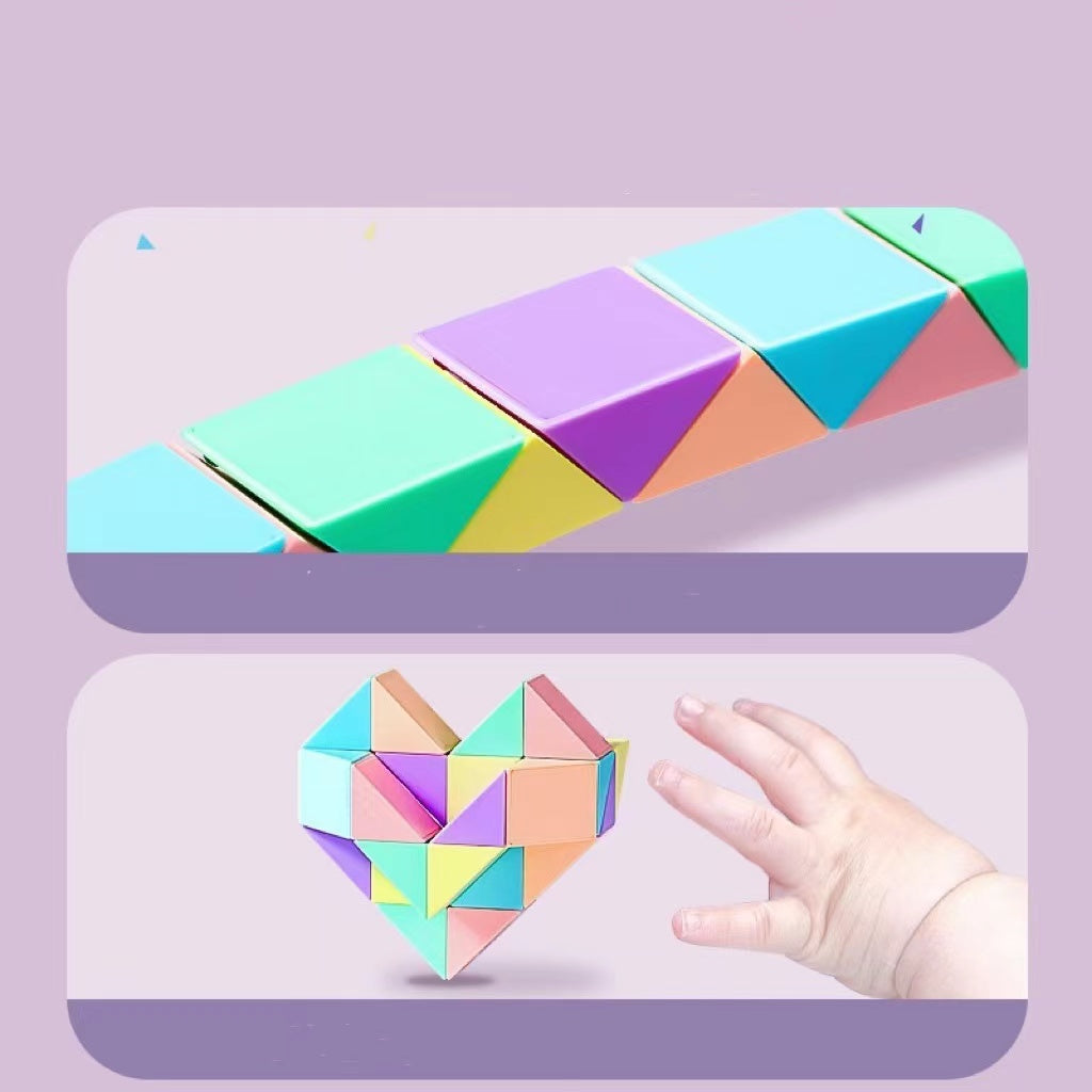 Magic Ruler Snake Puzzle