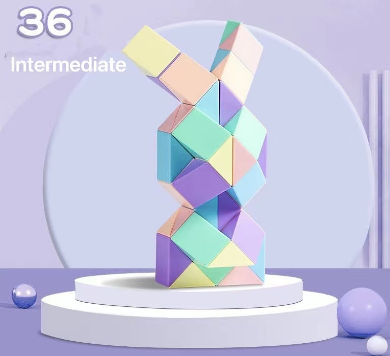 Magic Ruler Snake Puzzle