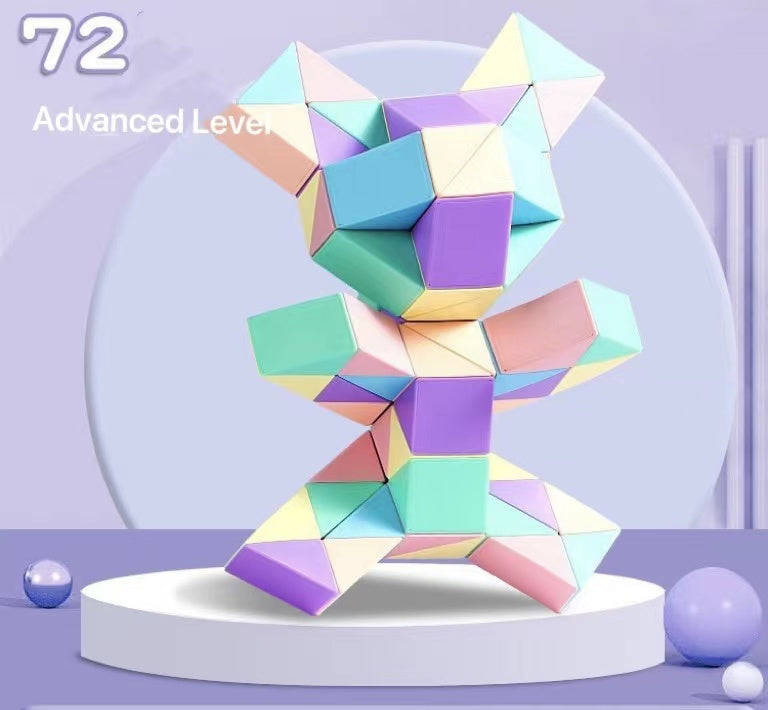 Magic Ruler Snake Puzzle