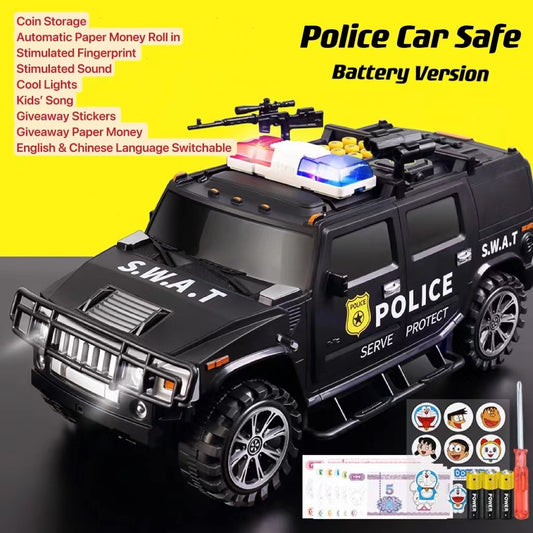 Police Car Piggy Bank | ATS3