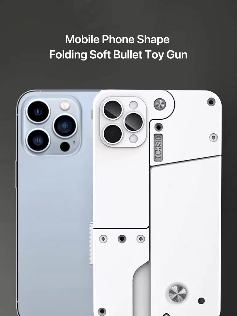 Mobile Phone Shape Folding Soft Bullet Gun Toy | WJ602