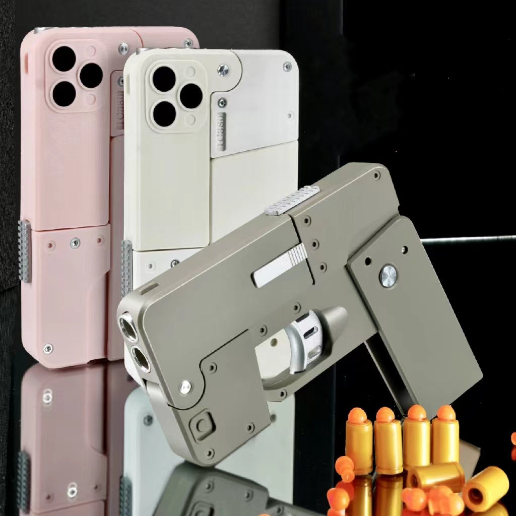 Mobile Gun Mobile Phone Shape Folding Soft Bullet Gun Toy | WJ602 – Allen’s Toys